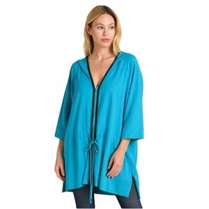 QVC NWT Sport Savvy swim beach cover up 1X